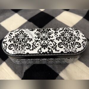 Brighton Large Sunglass Tin Black and White Brand New